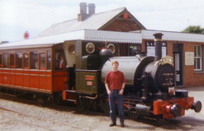 Tom at the Talyllyn