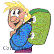 A guy with a backpack!